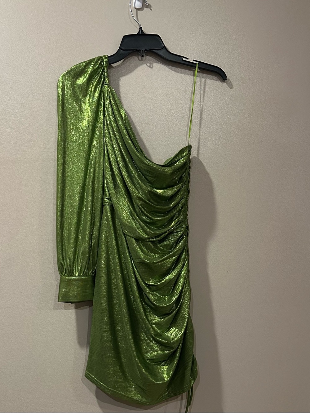Adelyn Rae One Shoulder Ruched Dress - Picture 5 of 10